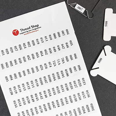 Anchor Floss Number Stickers