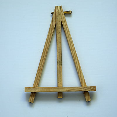 Wooden Easel  Brass Screw 7"