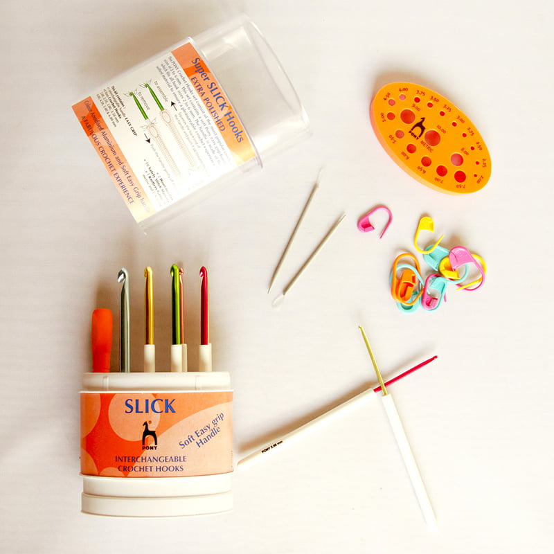 Pony Crochet Hooks Interchangeable Easy Grip Pony Crochet Hooks Interchangeable Easy Grip
