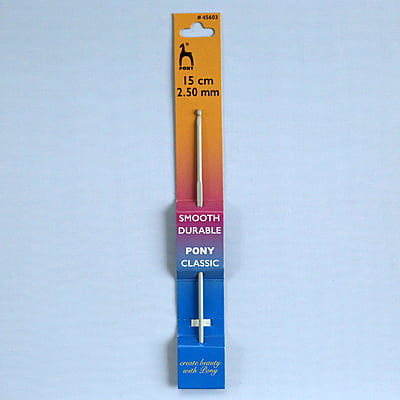 Pony Aluminum Crochet Hook Classic Pony Aluminum Crochet Hook Classic