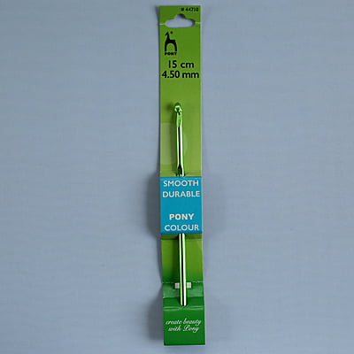 Pony Aluminum Crochet Hook Coloured Pony Aluminum Crochet Hook Coloured