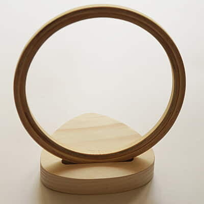 Embroidery Hoop Display Stand  Triangle Embroidery Hoop Display Stand  Triangle