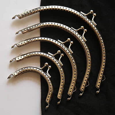 Purse frame Chrome Silver Purse frame Chrome Silver