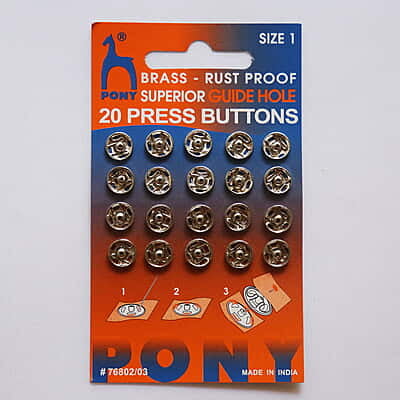 Pony Press Buttons Pony Press Buttons