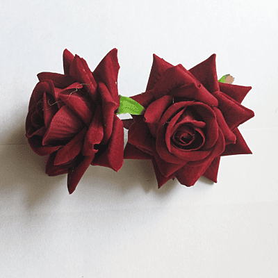 Velvet Artificial Flowers 5 cm Velvet Artificial Flowers 5 cm