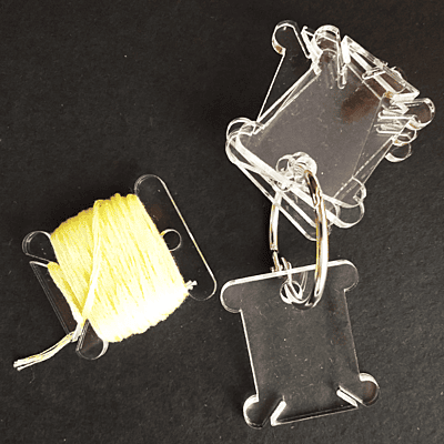 Floss Bobbin  Transparent 5mm