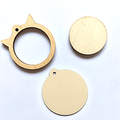 Mini Hoop Cat Veneer Medium Mini Hoop Cat Veneer Medium