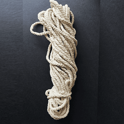 Macrame Cord Off White 6 mm Macrame Cord Off White 6 mm