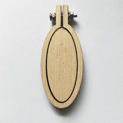 Mini Hoop vertical Oval Veneer Big Mini Hoop vertical Oval Veneer Big