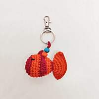 Crochet Fish Key Chain