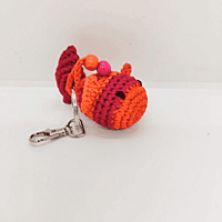Crochet Fish Key Chain