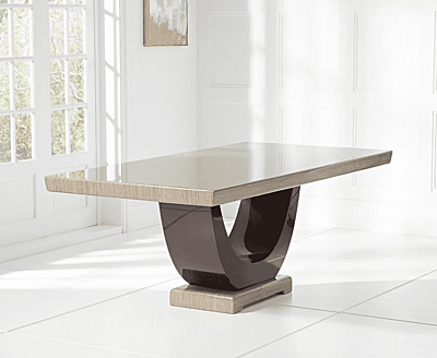 Antalya Six Seater Marble Dining Table