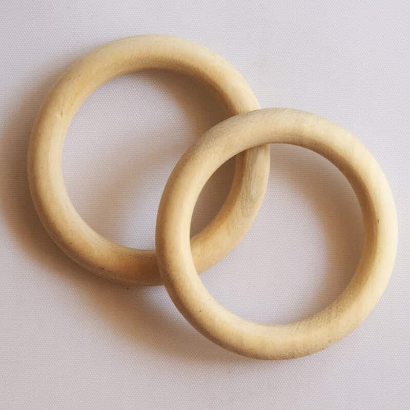 Unpolished Ring Neem Wood 7 cm Unpolished Ring Neem Wood 7 cm