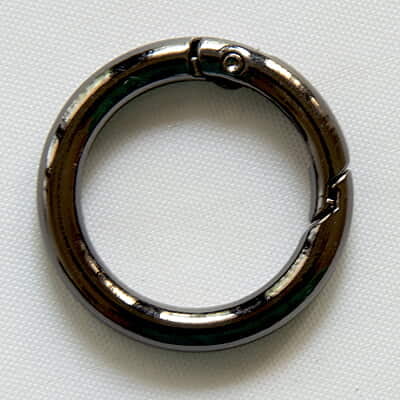 Circular Metal  Push Ring 25mm Circular Metal  Push Ring 25mm