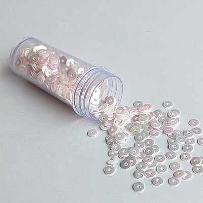 Pastel sequins 4 mm Pastel sequins 4 mm