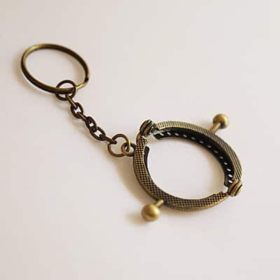 Purse frame with Key Chain 4 cm Purse frame with Key Chain 4 cm