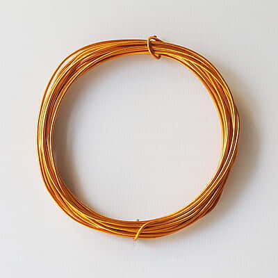 Aluminum Wire Copper Color  1.5 mm