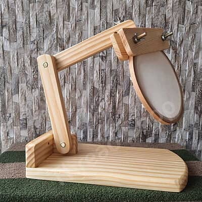 Embroidery stand Table Top Pine Wood Modal 1