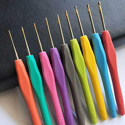 Crochet Hooks With Handle 9 Pcs Crochet Hooks With Handle 9 Pcs
