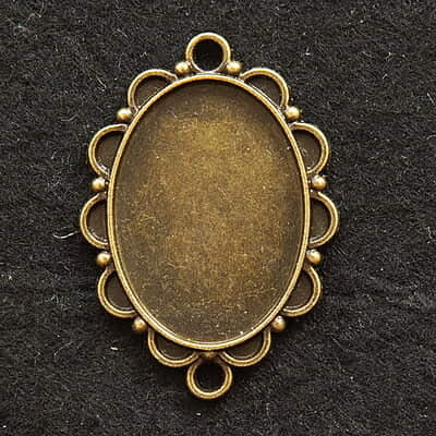 Antique Bronze Bracelet Bezel Modal 109 Antique Bronze Bracelet Bezel Modal 109