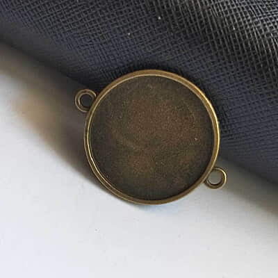 Antique Bronze Bracelet Bezel Modal 104 Antique Bronze Bracelet Bezel Modal 104