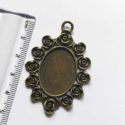 Pendant Antique Bronze Modal 162 Pendant Antique Bronze Modal 162