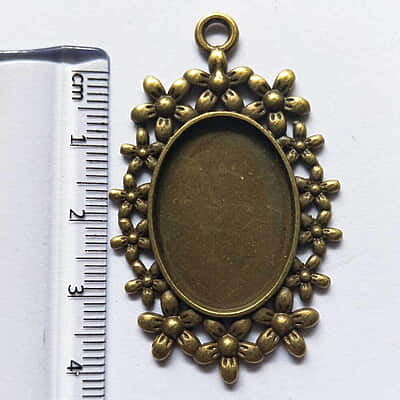Pendant Antique Bronze Modal 156 Pendant Antique Bronze Modal 156