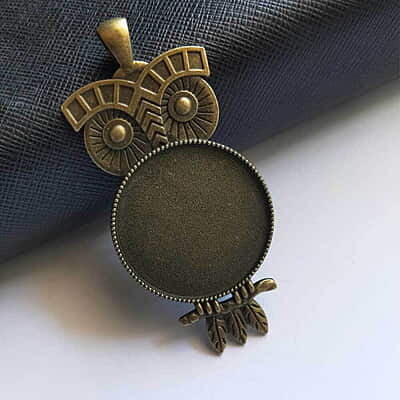 Pendant Antique Bronze Modal 124