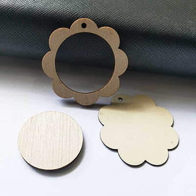 Mini Hoop Flower Veneer 4cm Mini Hoop Flower Veneer 4cm