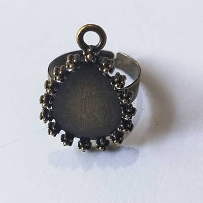 Finger Ring Antique Bronze Modal 04 Finger Ring Antique Bronze Modal 04