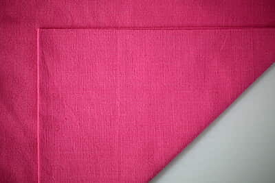 Casement Embroidery Fabric Dark Pink Casement Embroidery Fabric Dark Pink