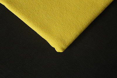 Casement Embroidery Fabric Yellow Casement Embroidery Fabric Yellow