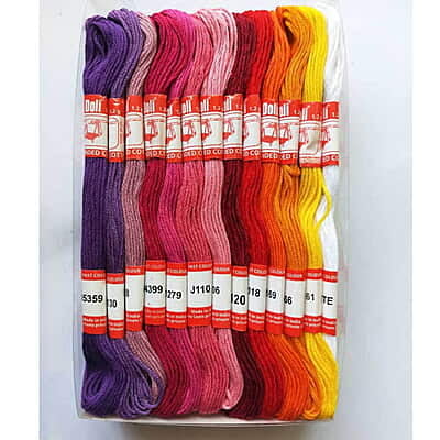 Doli Embroidery Thread Set J8888 - 50 pcs Doli Embroidery Thread Set J8888 - 50 pcs