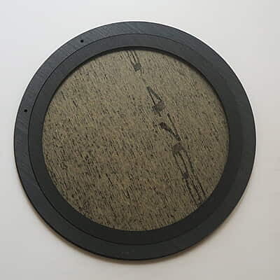 Embroidery Display Frame Veneer Circle Standard Black 8" Embroidery Display Frame Veneer Circle Standard Black 8"