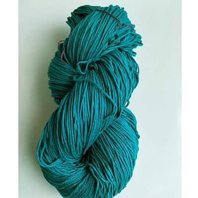 Cotton Yarn 4 Ply Turquoise Blue