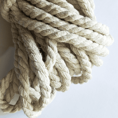 Macrame Cord Off White 10 mm Macrame Cord Off White 10 mm