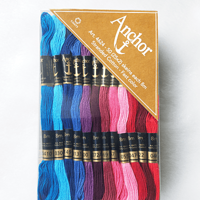 Anchor Embroidery Thread Set 02222 - 50 pcs Anchor Embroidery Thread Set 02222 - 50 pcs