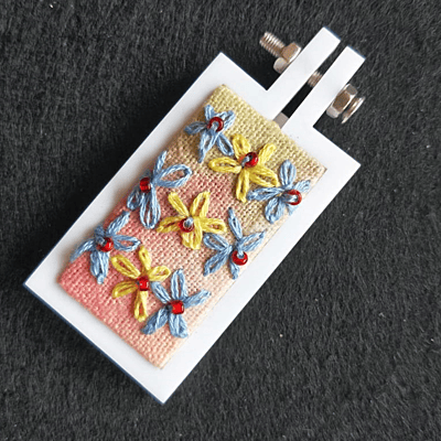 Mini Hoop Rectangle Black Big Mini Hoop Rectangle Black Big