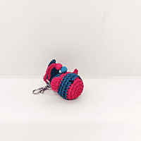 Crochet Fish Key Chain
