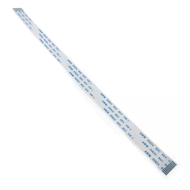 10 Pin 1mm Pitch 200mm Same Side FFC Flexible Flat Cable
