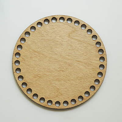 Crochet basket base Crochet basket base