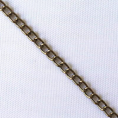 Chain Modal Two Antique Bronze Chain Modal Two Antique Bronze