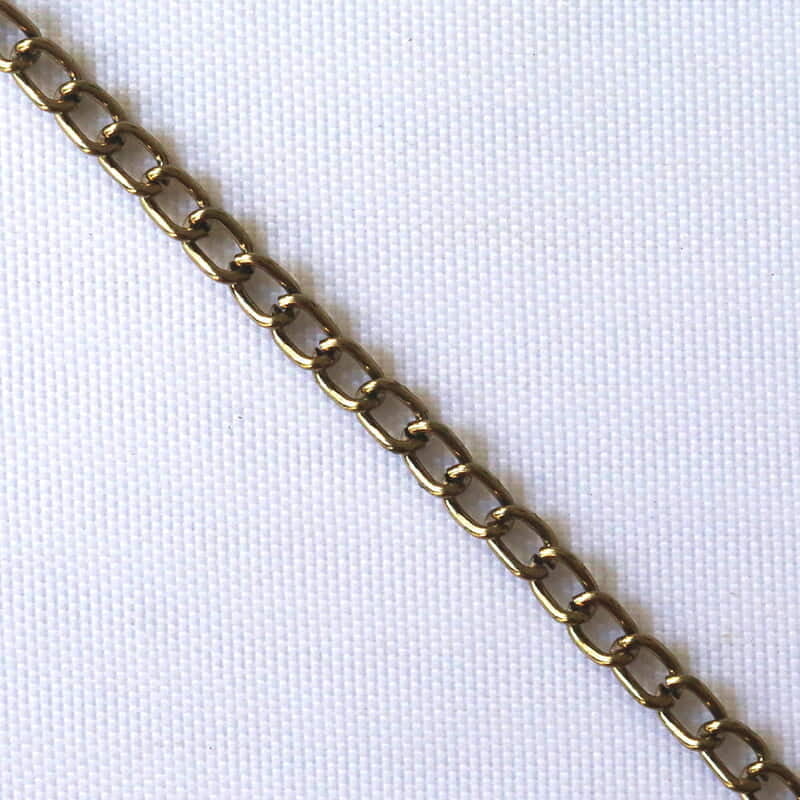 Chain Modal Two Antique Bronze Chain Modal Two Antique Bronze