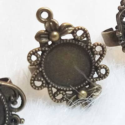 Finger Ring Antique Bronze Modal 05 Finger Ring Antique Bronze Modal 05