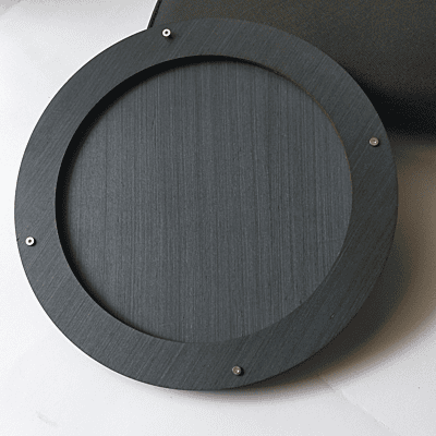 Embroidery Display Frame Veneer Circle Black Embroidery Display Frame Veneer Circle Black