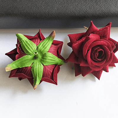 Velvet Artificial Flowers 5 cm Velvet Artificial Flowers 5 cm