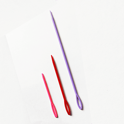 Plastic Needle Multi Color