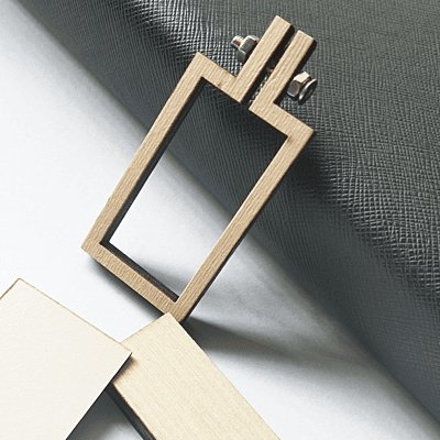 Mini Hoop Rectangle Veneer