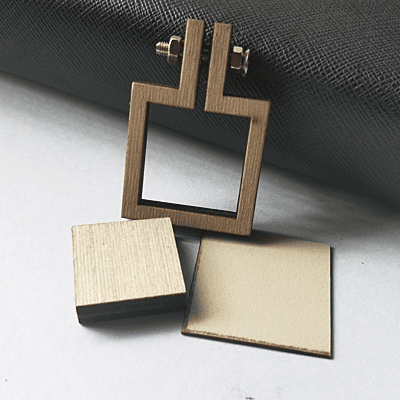 Mini Hoop Square Veneer Mini Hoop Square Veneer