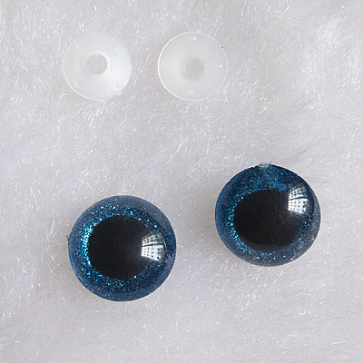 Safety Eyes Glitter- Blue Safety Eyes Glitter- Blue